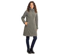 Elkline Wintermantel Glasgow Cord (winddicht, wasserdicht, warm) stonegrau Damen, Größe 38