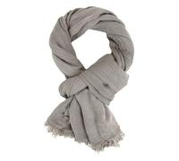 Ella Jonte breiter Herrenschal in 3 Farben Schal blau beige oder grau anthrazit
