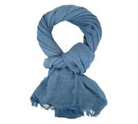 Ella Jonte breiter Herrenschal in 3 Farben Schal blau beige oder grau anthrazit