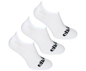 Ellesse 3er-Pack Frimo Herren Weiße Sneaker Socken EU 46 - 48
