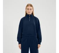 Ellesse Carrera 1/4 Zip Longsleeve Damen-dunkelblau in dunkelblau, Größe: M