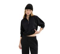 Ellesse - "Carrera" Sweatshirt für Damen, mit kurzem Reißverschluss (Schwarz) EU 38 / UK 10