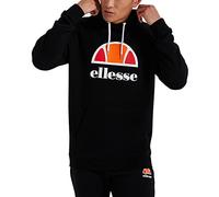 ellesse Mens Dahryl OH Hoody Kapuzen-Sweatshirt, Black, LGE