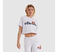Ellesse Damen Alberta Cropped Tee T Shirt, Weiß, 42 EU