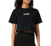 Ellesse Damen Fireball Cropped T-Shirt Unterhemd, schwarz, 44
