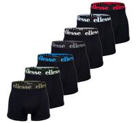 ellesse Herren Boxer Shorts, 7er Pack - Yema 7 Logo, Cotton Stretch, mehrfarbig, 5XL Schwarz/ Bunt