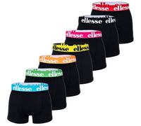 ellesse Herren Boxer Shorts, 7er Pack - Yema 7 Logo, Cotton Stretch, mehrfarbig, XL Schwarz/ Multi