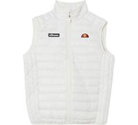 ellesse Herren Stepp-Weste BARDY - Gilet, ärmellos, Stehkragen, Reißverschluss Weiß L