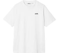 ELLESSE ellesse Herren T-Shirt - ACCIANO CLASSIC TEE, Kurzarm, Rundhals, Logo, Baumwolle, einfarbig (SHD24371) M Weiß