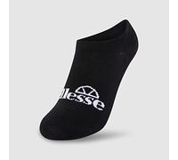 Ellesse Frimo 3 Pack No Show Socks, Black, 6-8.5