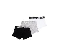 Ellesse - Hali 3 Pack Black/Grey/White - Boxershorts Schwarz Medium