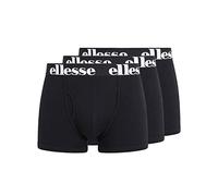 Ellesse Hali Boxershorts Underwear 3er Pack (M, Black)