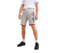 Ellesse Herren Bossini Kurze Hosen, Seitentaschen, Bequeme Baumwolle, Grau Meliert, XS EU