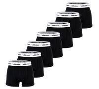 Ellesse Herren Boxer Shorts, 7er Pack - Yema 7 Pack Boxer Shorts, Logo, Cotton Stretch Schwarz 5XL