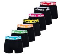 ellesse Herren Boxer Shorts, 7er Pack - Yema 7 Logo, Cotton Stretch, mehrfarbig, S Schwarz/ Multi