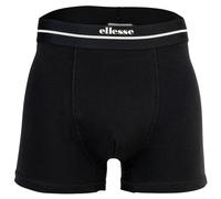 Boxershorts ELLESSE "Boxershort AMBRIA Trunks 3er Pack", Herren, Gr. L, schwarz (schwarz (mono)), Obermaterial: 95% Polyester PES. 5% Elasthan EL., Unterhosen (58813254-L) schwarz (mono)
