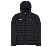 ellesse Herren Jacke LOMBARDY - Steppjacke, wattiert, Kapuze, Zipper, Logo, uni Schwarz L