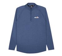 ellesse Herren Langarm-Shirt BOVARO - Fitness, Sport, Stehkragen, Zipper, Logo Blau S