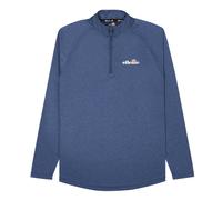 ellesse Herren Langarm-Shirt BOVARO - Fitness, Sport, Stehkragen, Zipper, Logo Blau / S S Blau