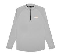 ellesse Herren Langarm-Shirt BOVARO - Fitness, Sport, Stehkragen, Zipper, Logo Grau L