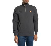 Ellesse Herren Pelegrini Sweatshirt Mit 1/4-Reißverschluss, Charcoal Marl, XL