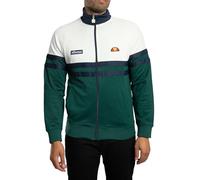Ellesse Herren Rimini Trainingsjacke, Off White/Dark Green, XL