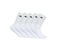 Ellesse Herren-Socken, Weiß, 5 Paar, weiß, One size