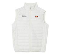 ellesse Herren Stepp-Weste BARDY - Gilet, ärmellos, Stehkragen, Reißverschluss Weiß 2XL