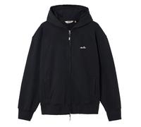 ellesse Herren Sweatjacke mit Kapuze - TAURASI CLASSIC FZ HOODY, Zipper, Logo, einfarbig Schwarz XL