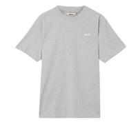 ellesse Herren T-Shirt - ACCIANO CLASSIC TEE, Kurzarm, Rundhals, Logo, Baumwolle, einfarbig Hellgrau / M M Grau