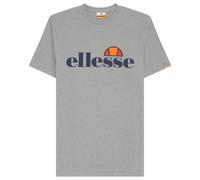 ellesse Herren T-Shirt SL PRADO TEE - Kurzarm, Crewneck, Rundhals, Logo-Print Grau 2XL