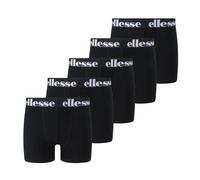 ellesse Jungen Boxershorts, 5er Pack - EMARIO, Fashion Trunk, einfarbig Schwarz / 128/134 128/134 Schwarz