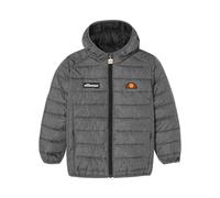 ellesse Jungen Jacke REGALIO - Steppjacke, wattiert, Kapuze, Zipper, Logo, uni Grau 128/134