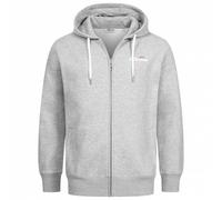 ellesse Klemerio Full Zip Herren Kapuzen Sweatjacke SOP23857-Lt Grey Marl S
