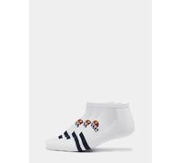 ellesse Melna 3 Pack Trainer Liners Unisex - Erwachsene Socken, Weiß, 47-49 EU