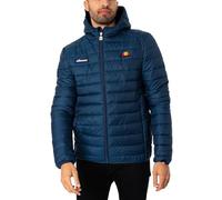 ellesse Herren Jacke LOMBARDY - Steppjacke, wattiert, Kapuze, Zipper, Logo, uni Blau XL