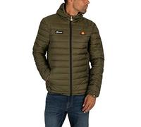 Ellesse Mens Lombardy Padded Jacket Mantel, Khaki, SML