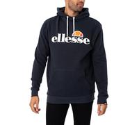 Ellesse Mens SL Gottero OH Hoody Sweatshirt, Navy, MED