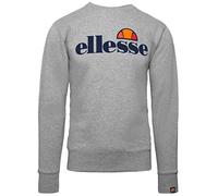 ellesse Mens SL Succiso Sweatshirt Für Herren, Grey Marl, LGE