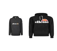 Ellesse Mont 2 Herren-Jacke XL Schwarz, Anthracite & Mens SL Gottero OH Hoody Sweatshirt, Black, LGE