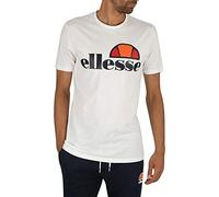 Ellesse Prado Herren-T-Shirt, Herren-T-Shirt, Weiß (Optic White) - Large