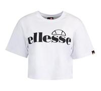 Ellesse Silo Cropped Women Shirt (DE/NL/SE/PL, Alphanumerisch, M, Regular, Regular, White)