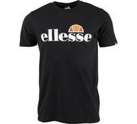 Ellesse Herren T-Shirt SL PRADO TEE – Kurzarm, Rundhals, 100% Baumwolle – Schwarz S