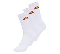 ellesse Unisex Tisbi 3er-Pack Socken, weiß, 12-14
