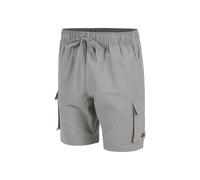 Ellesse Regular Fit Cargoshorts mit Eingrifftaschen Modell 'UMANI' in Mittelgrau, Größe S