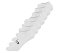 ellesse Unisex Sneaker Socken ARADO, 7 Paar - Trainer Liner, Logo 43-46 Weiß