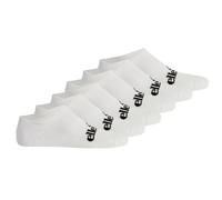 ellesse Unisex Sneaker Socken FRIMO, 6 Paar - No Show Socks, Sport, Logo Weiß 43-46,5