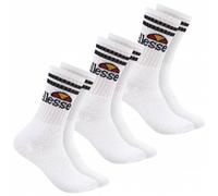 ellesse Vulloni Unisex Socken 3 Paar weiß SBSA3955-WHITE 43-46