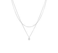 Elli 2-lagig Layer Zirkonia Solitär 925 Silber silberfarben Damen