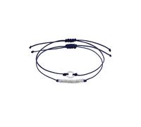 Elli 2er Set Kreis Nylon Must-Have 925 sterling Silber silberfarben Damen